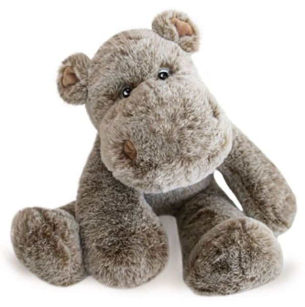 Histoire d Ours Peluche Hippopotamme Sweety Mousse - 40 cm