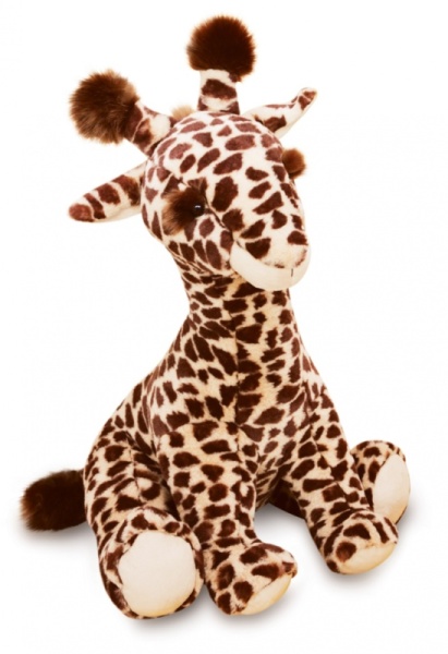 Histoire d Ours Peluche Girafe Lisi Naturelle Terre Sauvage - 50 cm