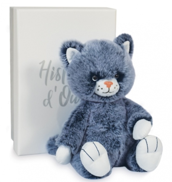 Histoire d Ours Peluche Chat Lulu - 17 cm