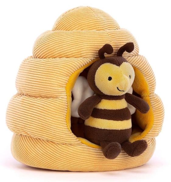 Jellycat Peluche Abeille dans sa ruche Jellycat Peluche Abeille dans sa ruche
