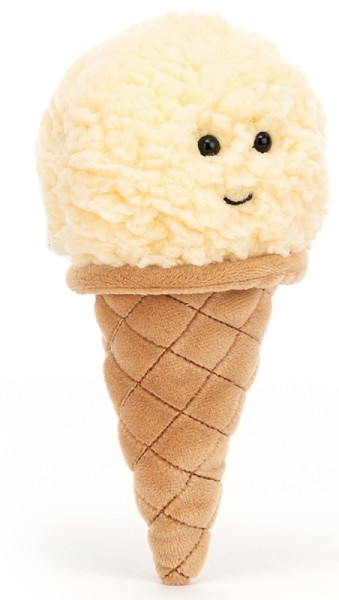 Jellycat Peluche Cornet de Glace Vanille
