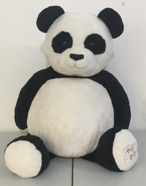 Histoire d Ours Peluche Panda Boule - 40 cm