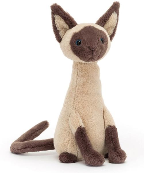 Jellycat Peluche Chat Siamois Iris