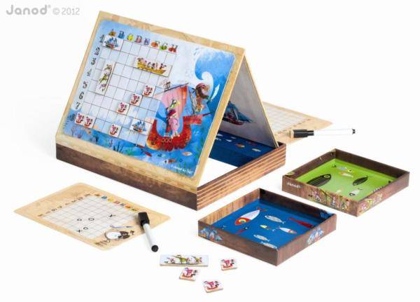 Janod Jeu Bataille Navale Pirates