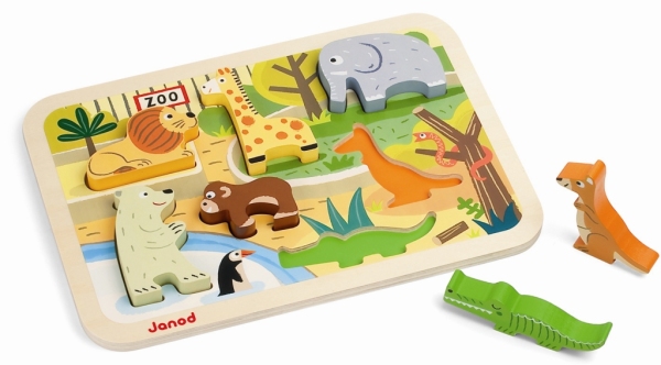 Janod Puzzle Chunky Zoo