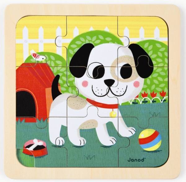 Janod Puzzle Chien Titus