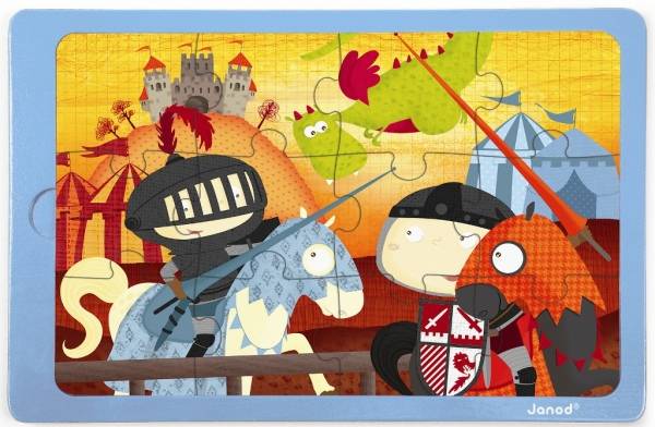 Janod Puzzle Bataille du Chevalier Arthur