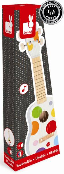 Youkoulele Confetti enfant - Ukulele Janod instrument en bois