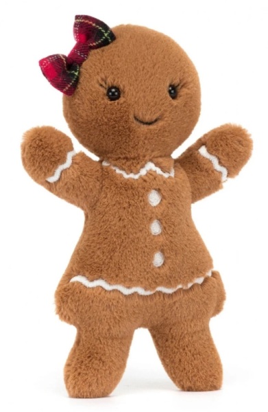 Jellycat Peluche Ruby Pain Epice Festive Medium