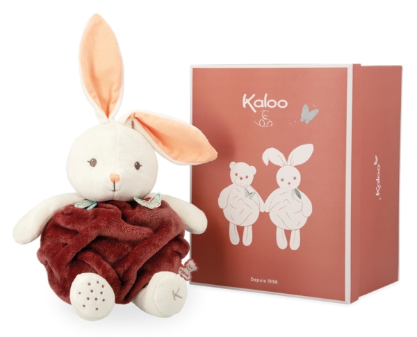 Kaloo Peluche Lapin Bulle Amour Cannelle Plume - 30 cm