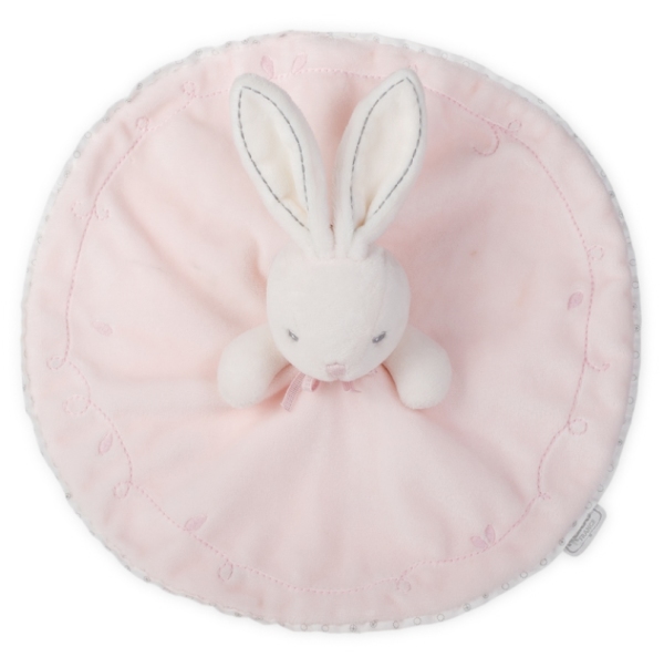 Kaloo Doudou Lapin Rond Rose Perle