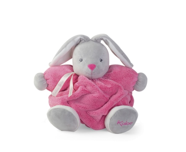 Kaloo Peluche Lapin Patapouf Framboise Plume Medium - 25 cm