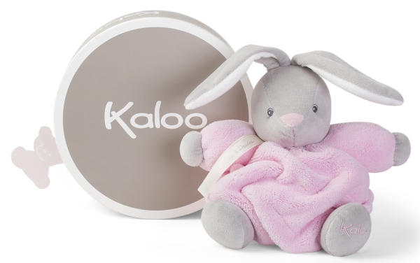 Kaloo Peluche Lapin Patapouf Rose Plume Small - 20 cm