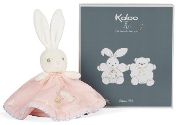 Kaloo Doudou Rond Lapinou Rose Perle