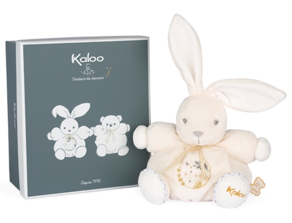 Kaloo Peluche Patapouf Musical Lapinou Crème Perle