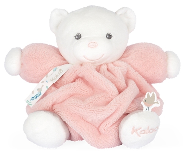 Kaloo Peluche Patapouf Ourson Rose Poudré Plume 18 cm