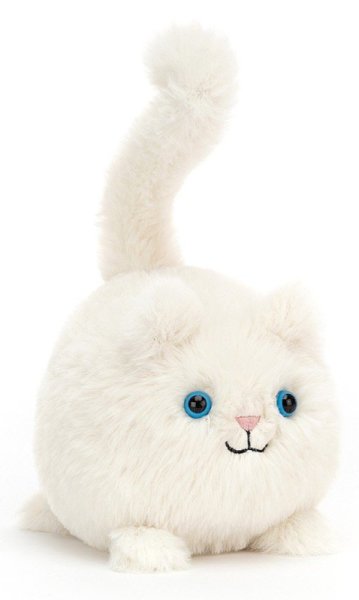 Jellycat Peluche Chaton Caboodle Blanc