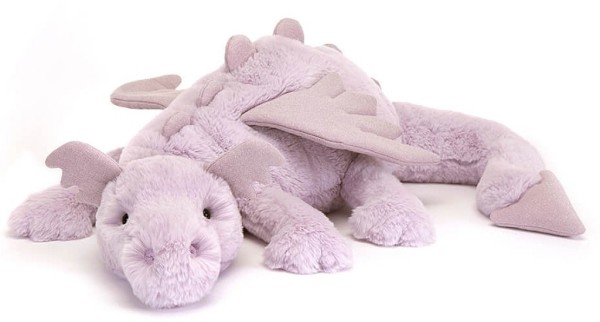 Jellycat Peluche Dragon Lavender - 66 cm