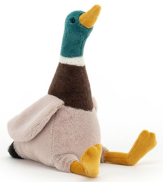 Jellycat Peluche Canard Colvert Morgan Beautiful Birds