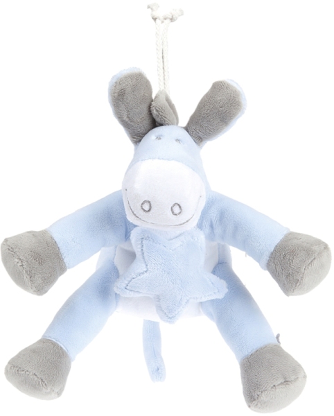 Noukies Peluche Musicale Paco Bleu Concept Cadeau - 25 cm