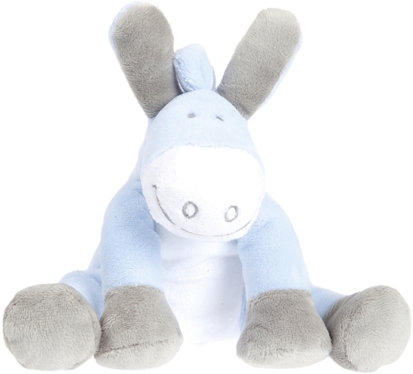 Noukies Peluche Paco Bleu Concept Cadeau - 25 cm