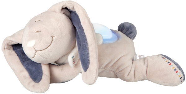 Noukies Peluche Veilleuse Lapin Wapi