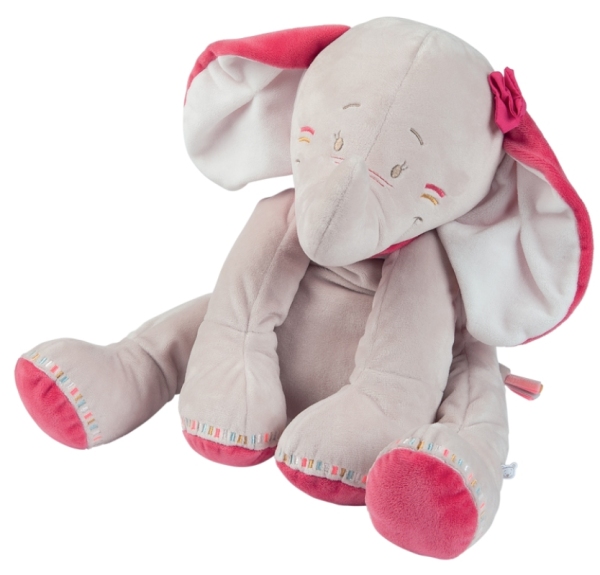 Noukies Peluche Eléphant Anna Médium - 40 cm