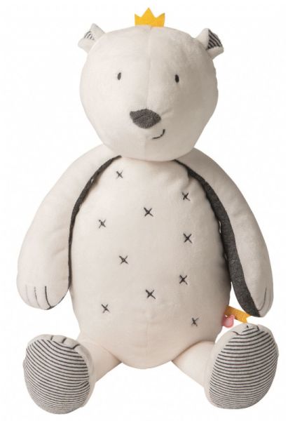 Noukies Peluche ours polaire sam medium timeless Livraison Gratuite 24 48h