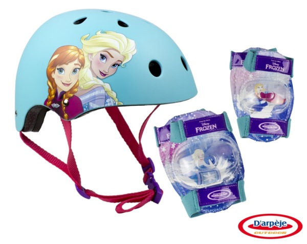 D'Arpèje Casque Bol et Set de protection La Reine des Neiges