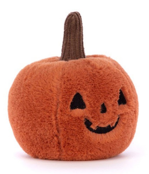 Jellycat Peluche Citrouille Jack O lantern Ooky Halloween