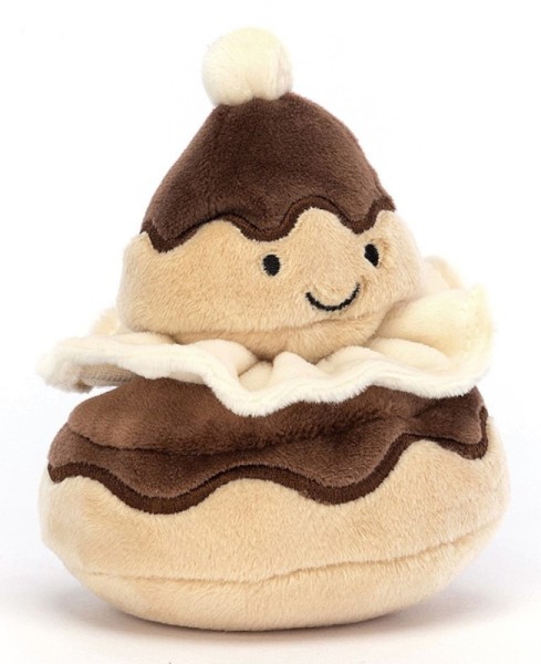 Jellycat Peluche Religieuse au Chocolat Pretty Patisserie