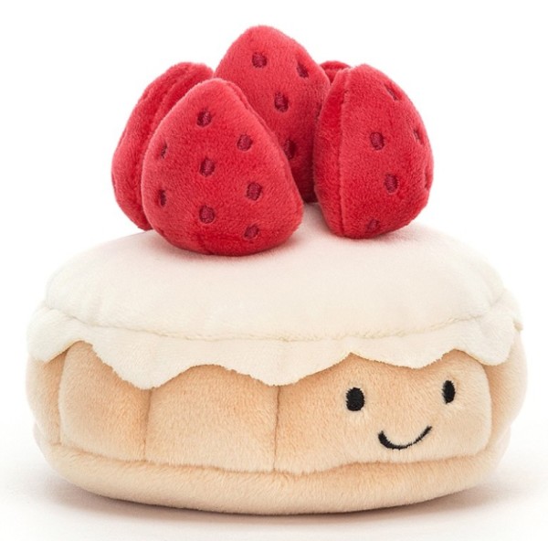 Jellycat Peluche Tarte aux Fraises Pretty Patisserie