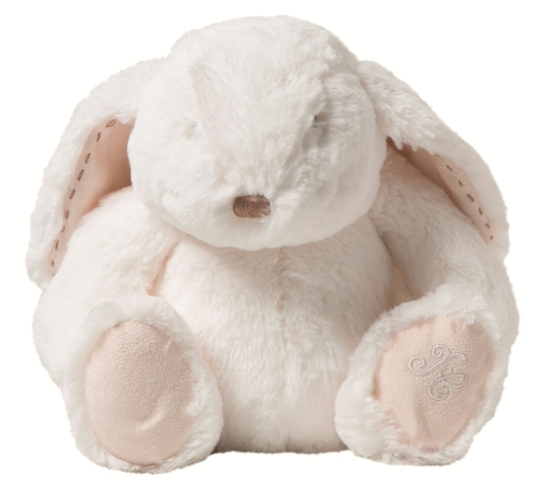 Tartine et Chocolat Peluche Musicale Lapin Augustin Ecru