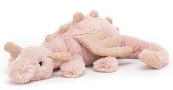 Jellycat Peluche Dragon Rose - 26 cm