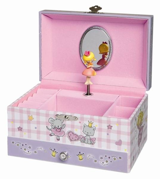 Trousselier Boîte à Bijoux Musicale Princesse Parme - Figurine Princesse