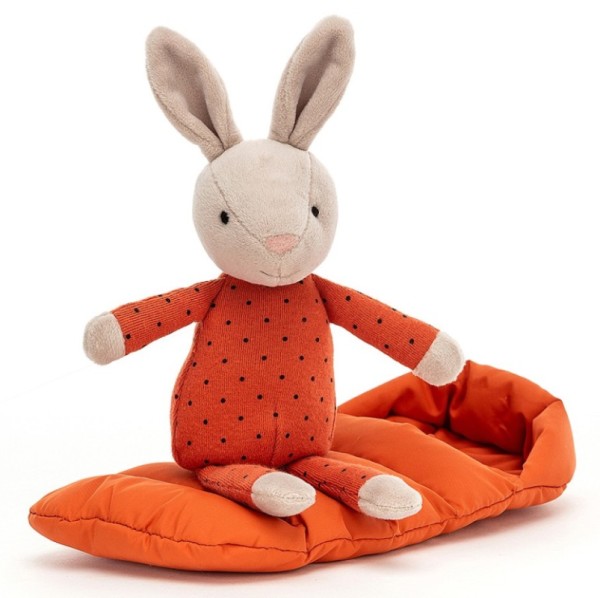 Jellycat Peluche Lapin et Sac de Couchage Snuggler