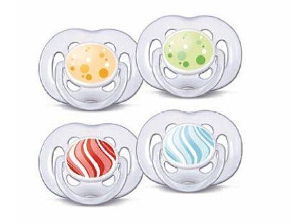 Philips Avent 2 Sucettes Aérées Tendance 6-18 mois