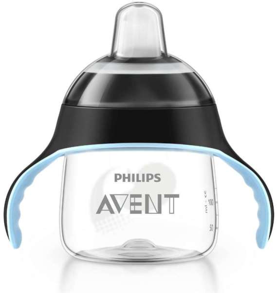 Philips Avent Tasse à Bec Anti Fuite Noir 200 ml