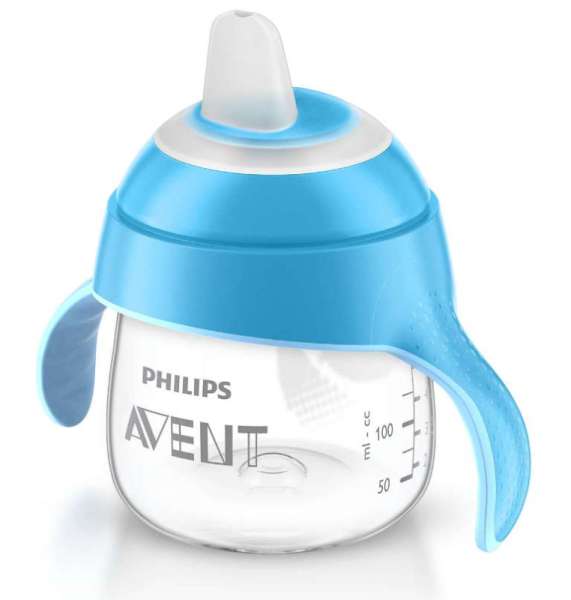Philips Avent Tasse à Bec Anti Fuite Bleu 200 ml