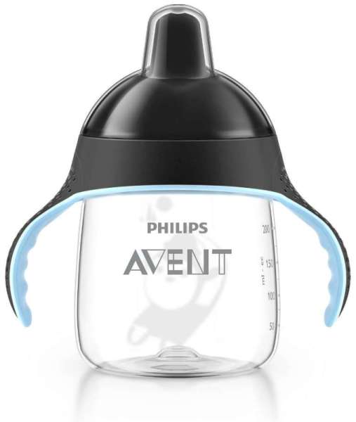 Philips Avent Tasse à Bec Anti Fuite Noir 260 ml