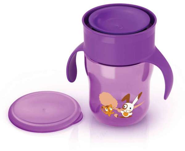 Philips Avent Tasse Apprentissage Violet 260 ml