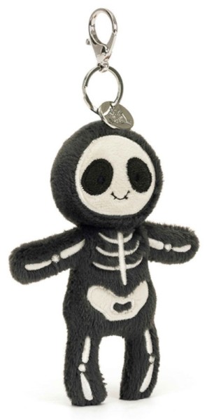 Jellycat Porte Clés Squelette Bob Halloween