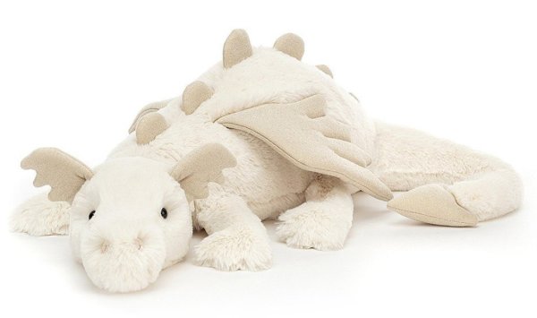 Jellycat Peluche Dragon Snow Huge Jellycat Peluche Dragon Snow Huge