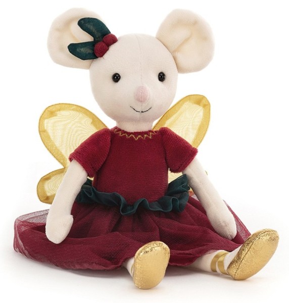 Jellycat Peluche Souris Fée Dragée - 25 cm