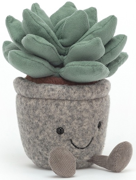 Jellycat Peluche Plante Azulita Silly Succulent - 16 cm