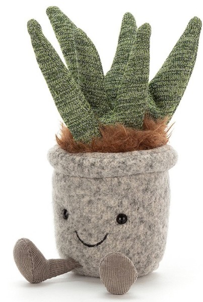 Jellycat Peluche Plante Aloe Silly Succulent - 20 cm