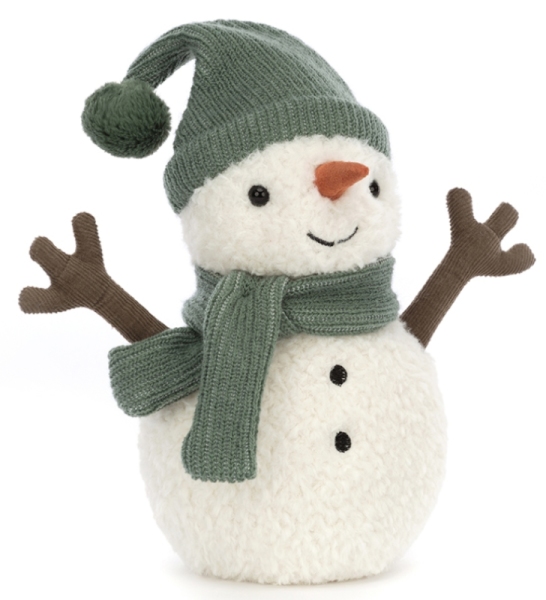 Jellycat Peluche Bonhomme de Neige Maddy Little