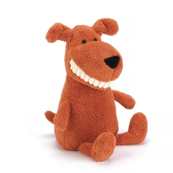 Jellycat Peluche Chien Toothy Mutt - 36 cm