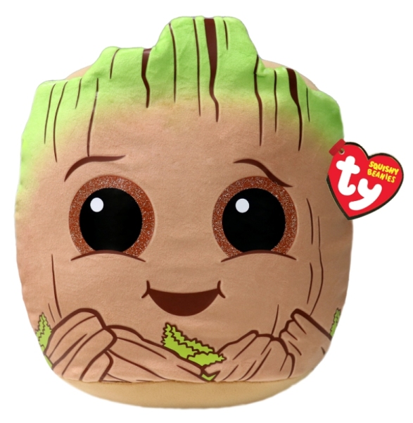 Ty Coussin Groot Marvel Squish a Boos Medium Ty Coussin Groot Marvel Squish a Boos Medium