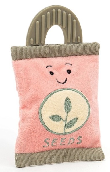 Jellycat Hochet sac de graines Whimsy Garden